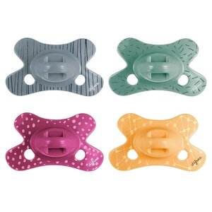 Difrax 123- 0-6 months natural combi soother - Elodie Details