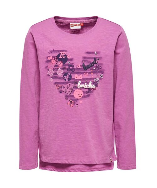 Legowear TALLYS 605 - T-SHIRT L/S Purple 152 - Legowear