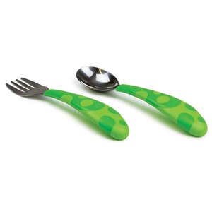 Munchkin Toddler Fork & Spoon Set   - Done by Deer