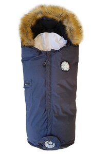 Easygrow NATURE footmuff Navy Melange  - Easygrow