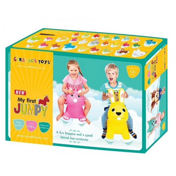 Gerardos Toys Jumpy hopper Unicorn  - Gerardos Toys