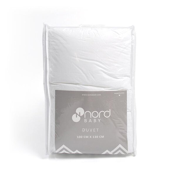 Nordbaby Duvet 100x130cm, White - Nordbaby