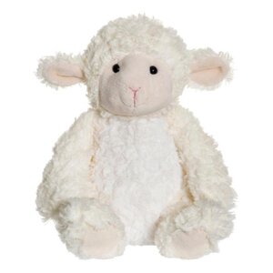 Teddykompaniet 2720-Softies Lamb Lilly 28cm, White - Fehn