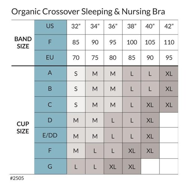 Carriwell Organic Crossover Nursing Bra  - Carriwell