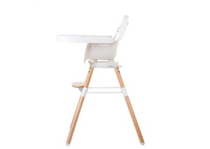 Childhome Evolu One.80° Chair Natural White 2in1 + Bumper - Joie