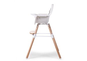 Childhome Evolu 2 chair 2in1 with bumper, White - Bugaboo
