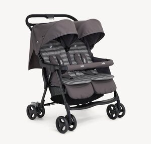 Joie Aire Twin Twin Buggy Dark Pewter - Elodie Details
