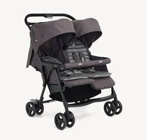 Joie Aire Twin Twin Buggy Dark Pewter - Elodie Details