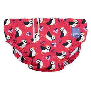 Bambino Mio Reusable Swim Nappy, Puffin Parade - Bambino Mio