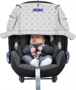 Dooky защита от солнца Light Grey Crowns - Bugaboo