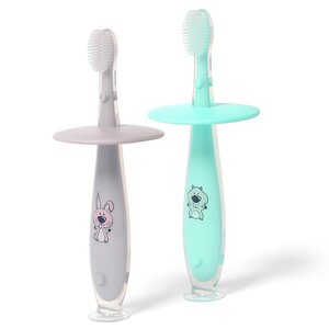 BabyOno 552/01 Safe Toothbrush 12+ - Nordbaby