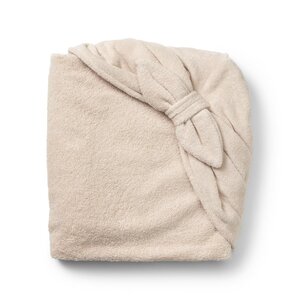 Elodie Details Hooded Towel Powder Pink Bow One Size Lt Pink - Leander