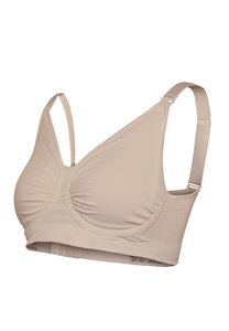 Carriwell Nursing Bra with Carri-Gel, M Honey - Mamalicious
