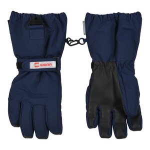 Legowear Lwatlin 700 - gloves w/mem.  Dark Pink 146/152 - Nordbaby