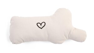 Childhome canvas cushion love letter White - Elodie Details