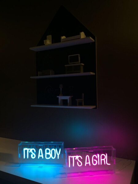 Childhome neon light box its a girl - Childhome