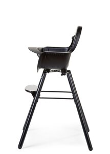 Childhome evolu 2 chair black / black 2 in 1 + bumper - Joie