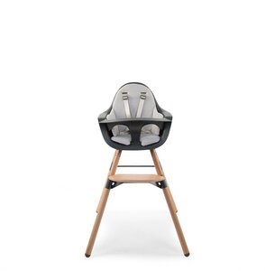 Childhome Evolu seat cushion tricot, Pastel Grey - Elodie Details