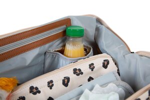 Childhome mommy bag big canvas Leopard - Childhome
