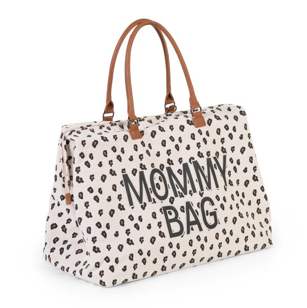 Childhome mommy bag big canvas Leopard - Childhome
