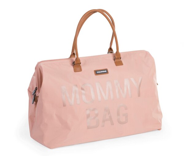 Childhome Mommy Bag suur tarvikute kott Pink/Copper - Childhome