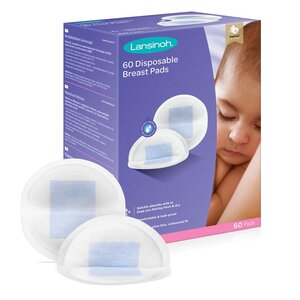 Lansinoh Disposable Nursing Pads 60pcs  Violet - Nuvita
