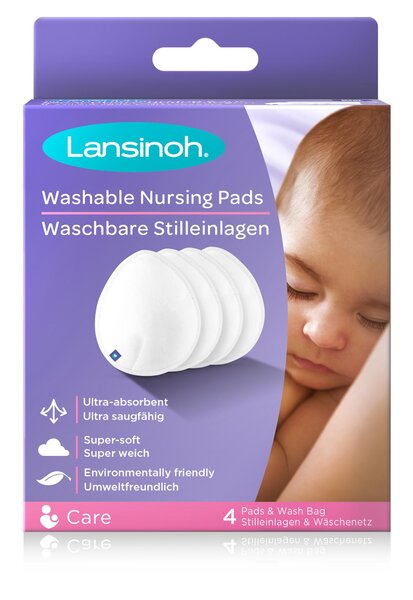 Lansinoh washable nursing pads 4pcs - Lansinoh