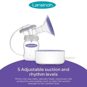 Lansinoh compact single electric breast pump  - Lansinoh