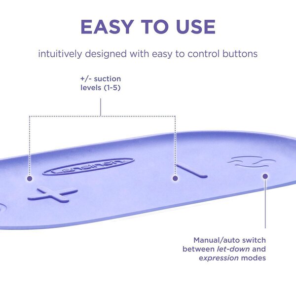 Lansinoh compact single electric breast pump  - Lansinoh