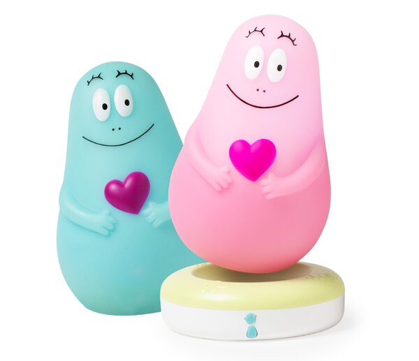 Pabobo glowing companion barbapapa with base charger - Pabobo