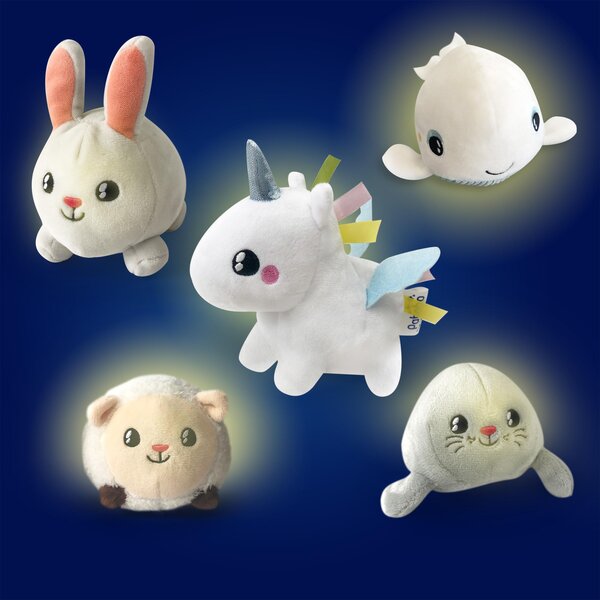 Pabobo shakies rabbit : luminous plush - Pabobo