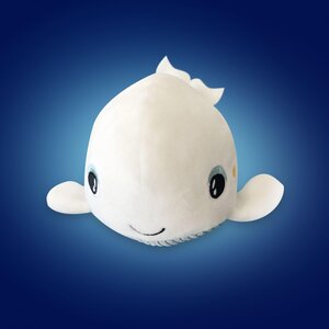 Pabobo shakies whale : luminous plush - Pabobo