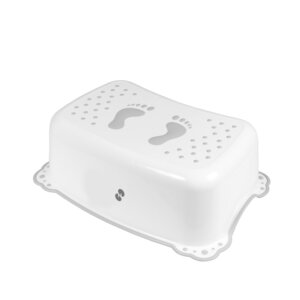 Nordbaby Step stool anti slip White/Grey - Nordbaby