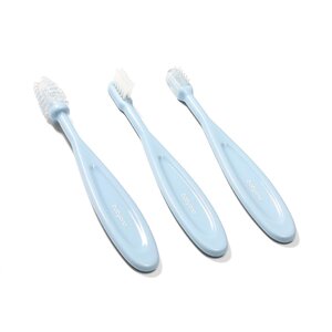 BabyOno baby toothbrushes 3pcs - BabyOno