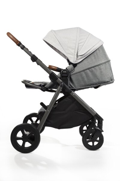 Joie Aeria Oyster web set with Ramble carry cot Oyster - Joie