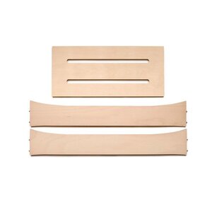 Leander Jr. extension set for Classic baby cot, Whitewash - Leander