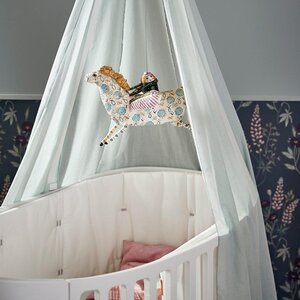 Leander бортик для кровати Classict, Snow - Nordbaby