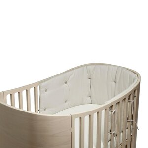 Leander bumper for Classic baby cot, Cappuccino   - Leander