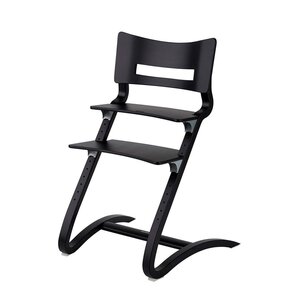 Leander Classic high chair wo. safety bar, Black - Leander