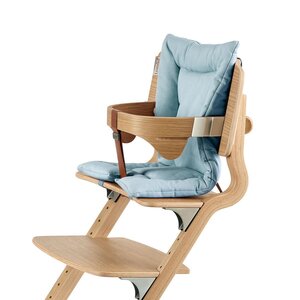Leander cushion for high chair, Dusty Blue   - Leander