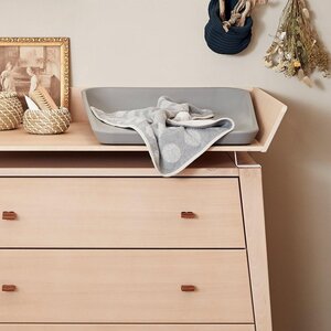 Leander полотенце с капюшоном 80x80cm, Cool grey - Leander