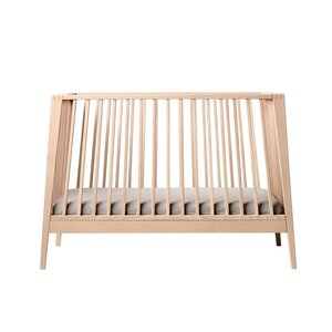 Leander Linea baby cot 65x132cm, Oak - Leander