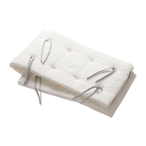 Leander Bumper for Linea and Luna Baby cot, Snow  - Leander