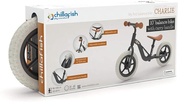 Chillafish Charlie jooksuratas Black - Chillafish