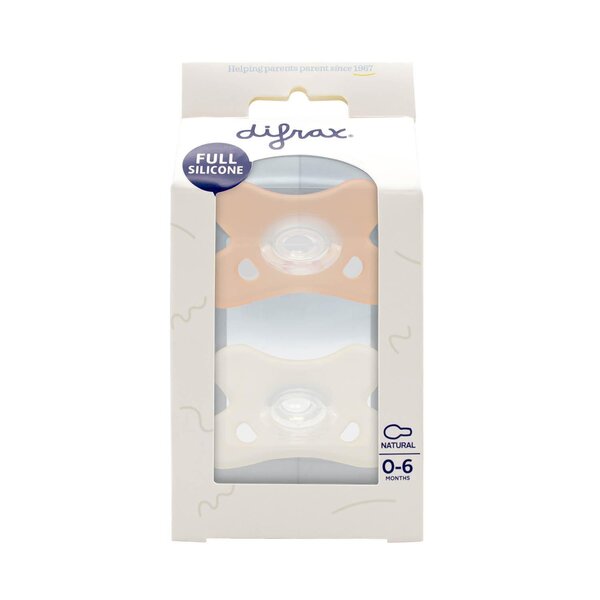 Difrax soother Natural Silicone 0-6 M - Difrax