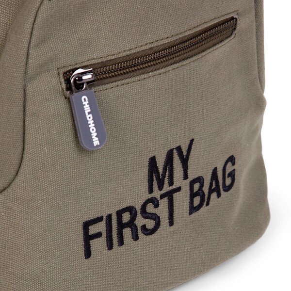 Childhome Kids my first bag canvas Khaki - Childhome