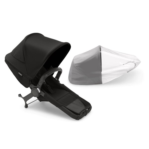 Bugaboo Donkey 5 Twin kомплект коляски Black/Midnight Black, Midnight Black - Bugaboo
