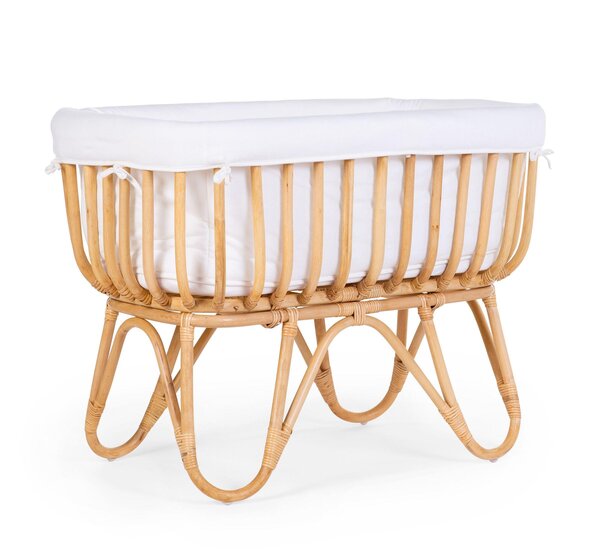 Childhome Rattan cradle rectangular 80x40 - Childhome