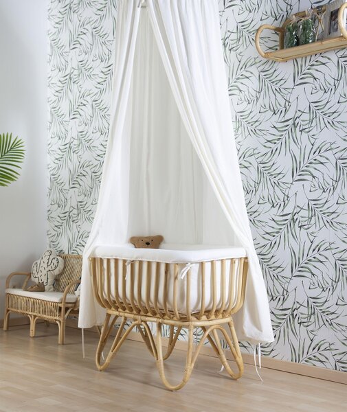 Childhome Rattan cradle rectangular 80x40 - Childhome