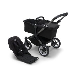 Bugaboo Donkey 5 base Graphite with fabrics Midnight Black - Bugaboo